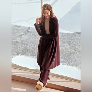 OGL Shawl Collar Long Cardigan with Pockets SMALL NWT